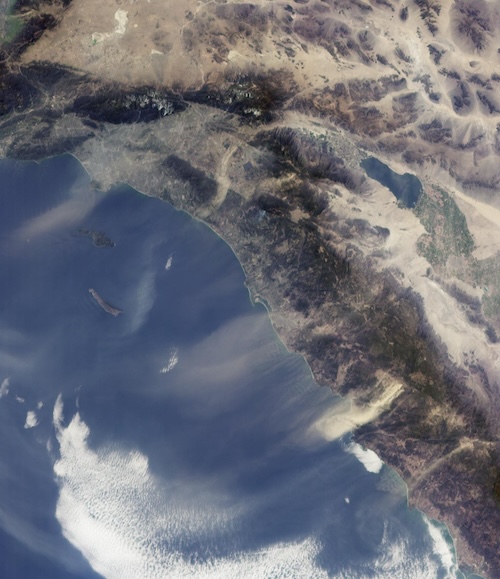 photo of the Santa Ana winds
